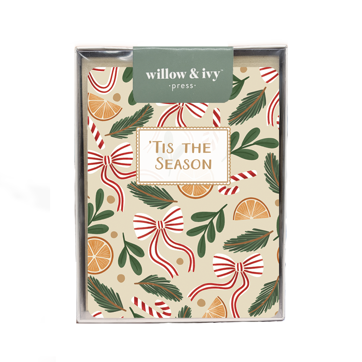 Willow & Ivy Press - Citrus Christmas Holiday Box Set of 8