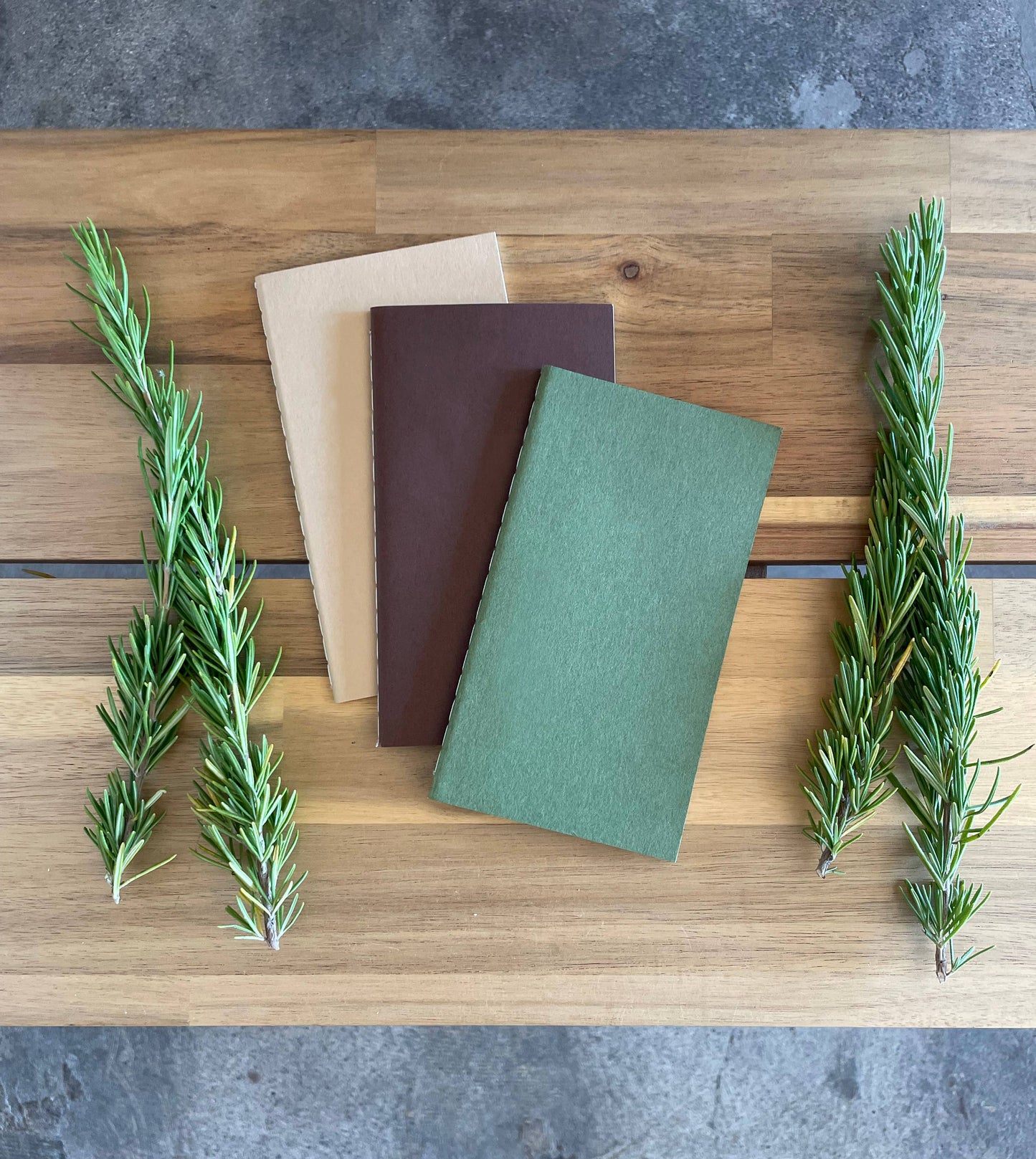 Studio Portmanteau - Mini Saddle Stitch Blank  Notebooks: Black