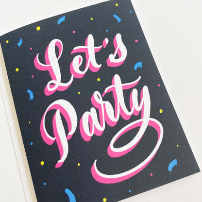 Quietude Studio - Let's Party Greeting Card