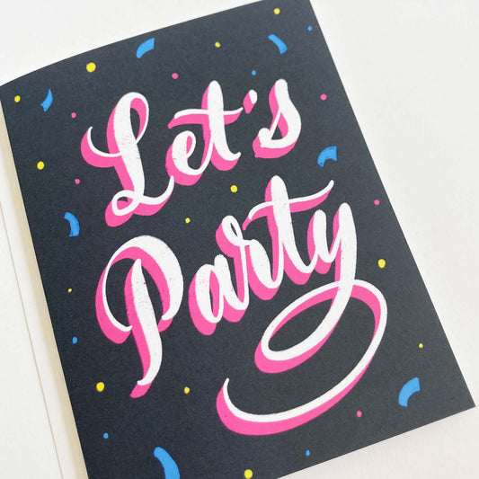 Quietude Studio - Let's Party Greeting Card
