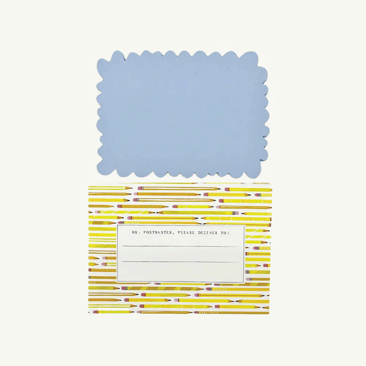 Mr. Boddington's Studio - Pencil Patterned Notecards