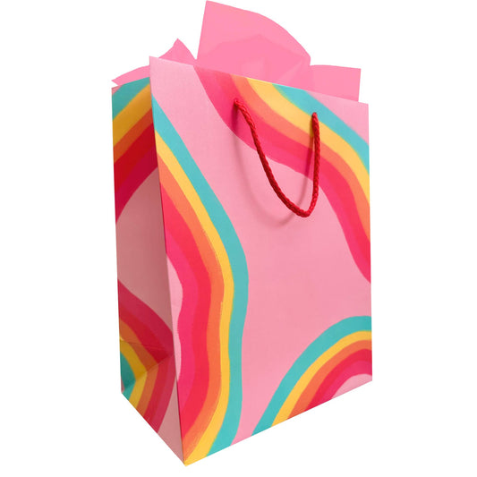 The Social Type - Rainbow Ribbon Gift Bag