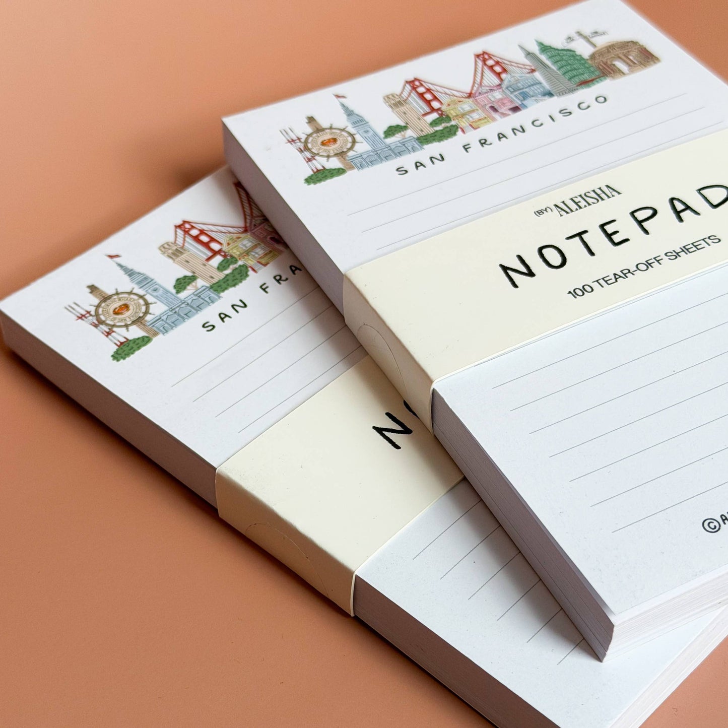 By Aleisha - San Francisco Landmarks Notepad