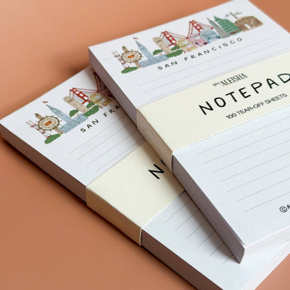 By Aleisha - San Francisco Landmarks Notepad