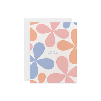 Line & Kind Paper - Birthday - Abstract Geometric Flower