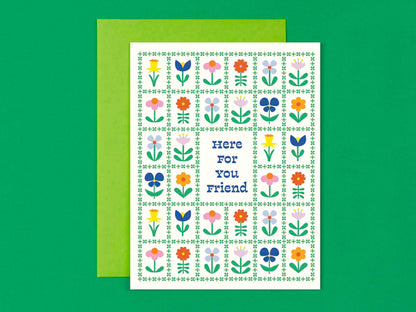 My Darlin' - Flower Friends Forever • Here For You Encouragement Card