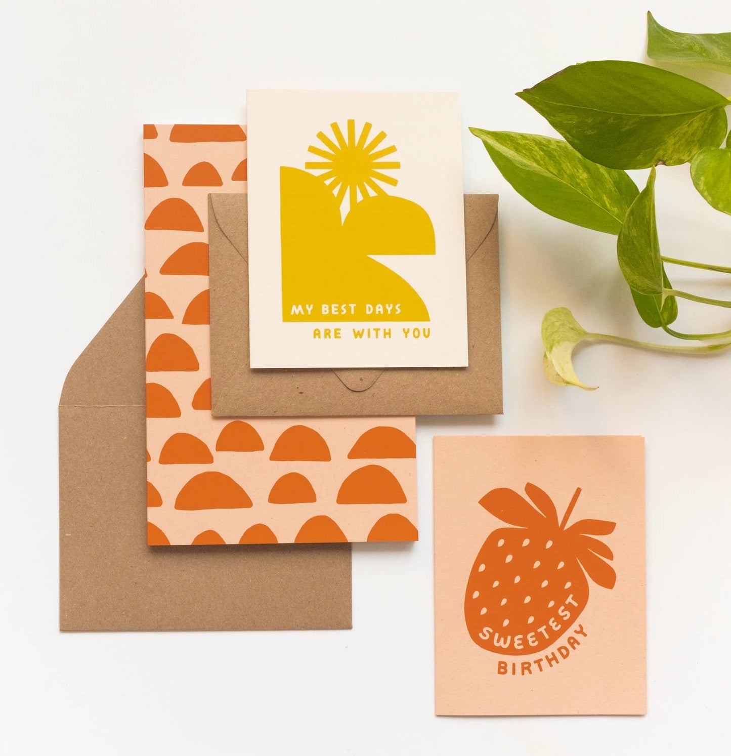 Worthwhile Paper - My Best Days Are With You Card