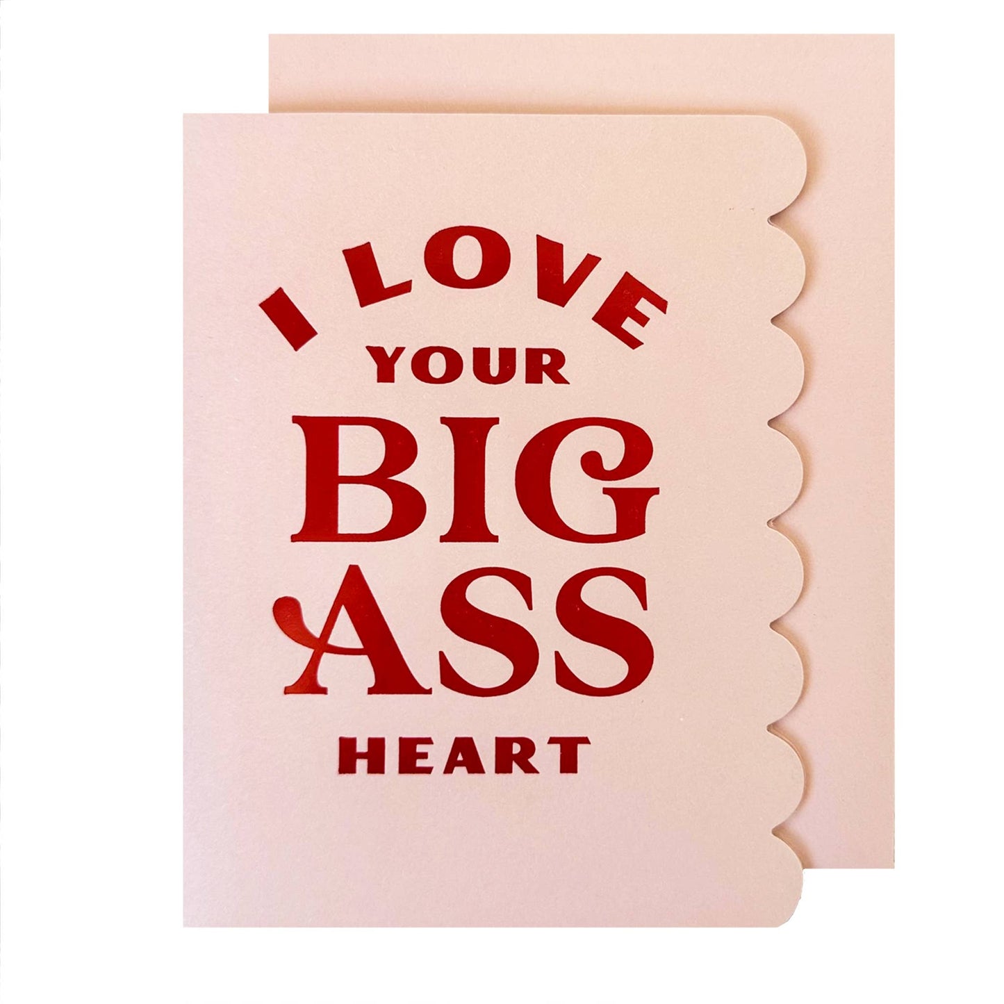 The Social Type - Big Ass Heart Love Card