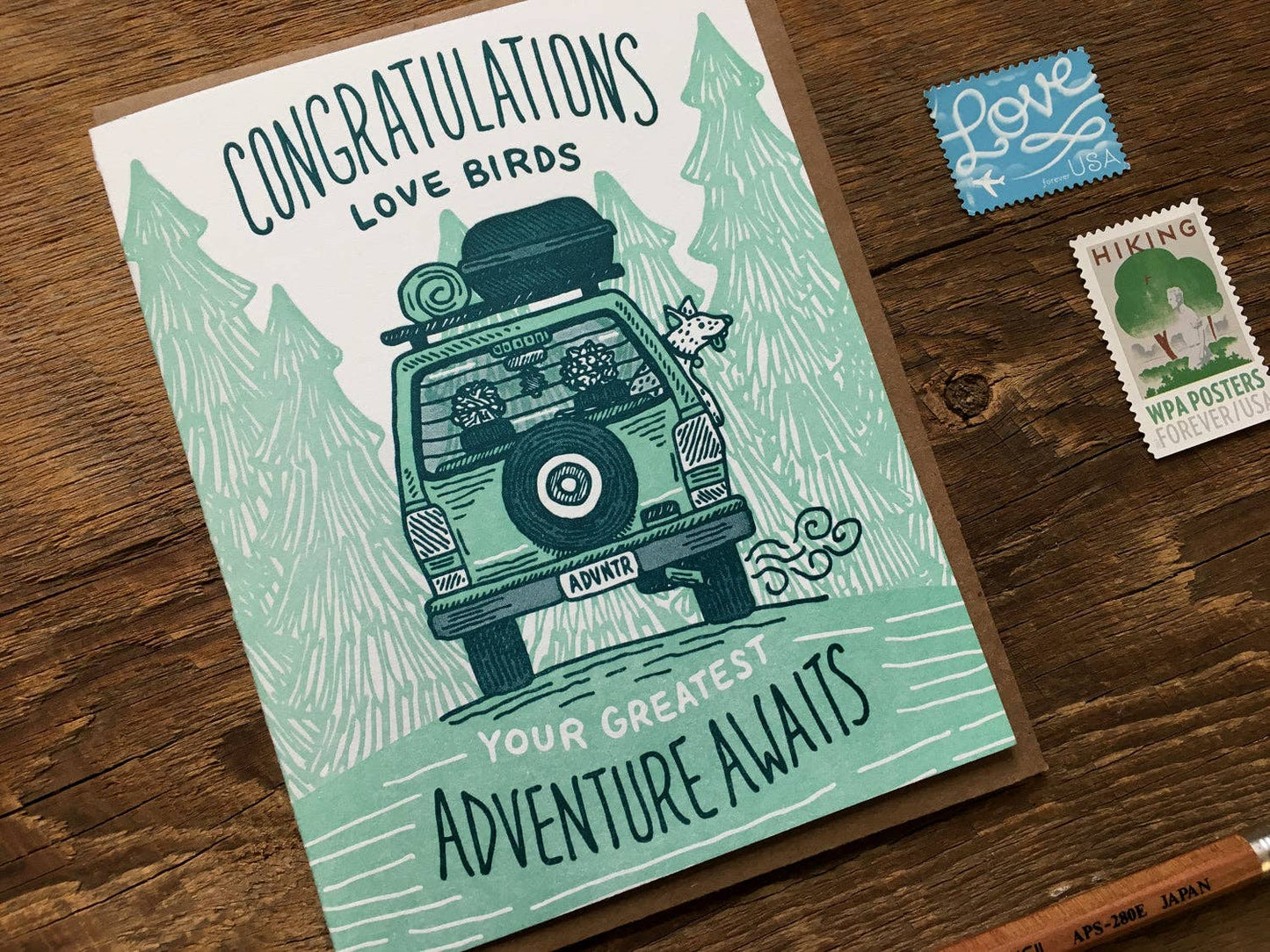 Noteworthy Paper & Press - Congrats Adventure Card