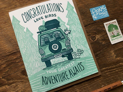 Noteworthy Paper & Press - Congrats Adventure Card