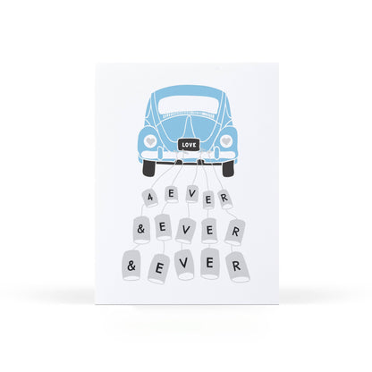 Sweet Bippy Press - Forever and Ever Wedding Card