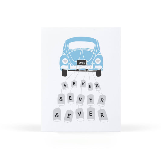 Sweet Bippy Press - Forever and Ever Wedding Card