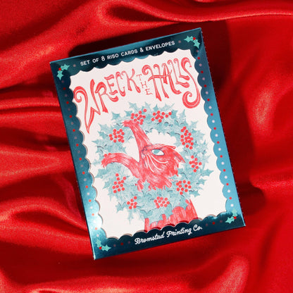 Bromstad Printing Co. - Wreck The Halls Greeting Card