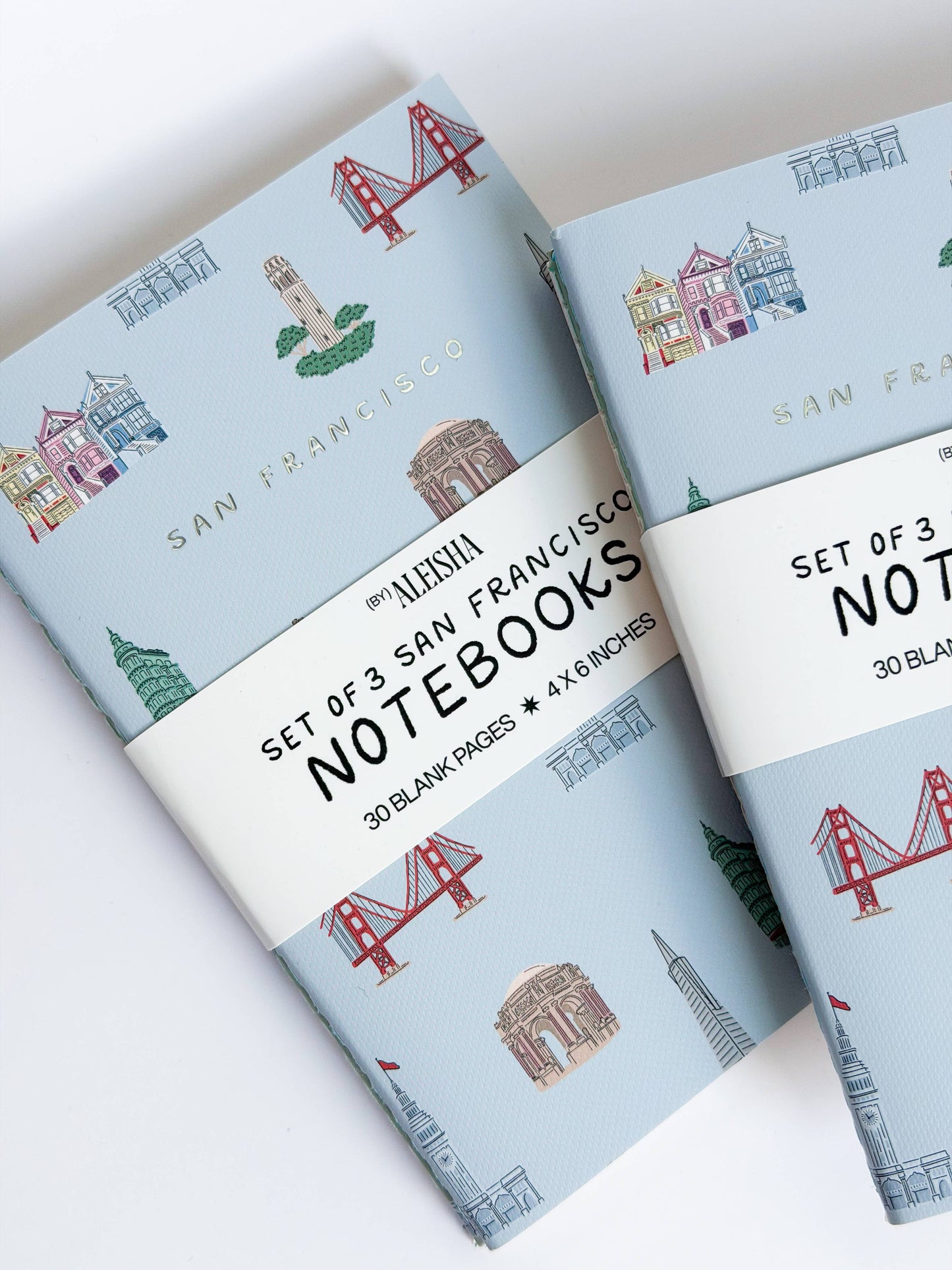 By Aleisha - San Francisco Landmark Notebooks (Set of 3)