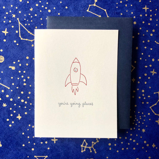 Albertine Press - You're Going Places Greeting Card