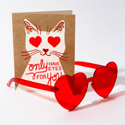 Bromstad Printing Co. - Only Have Eyes For You - Risograph Card
