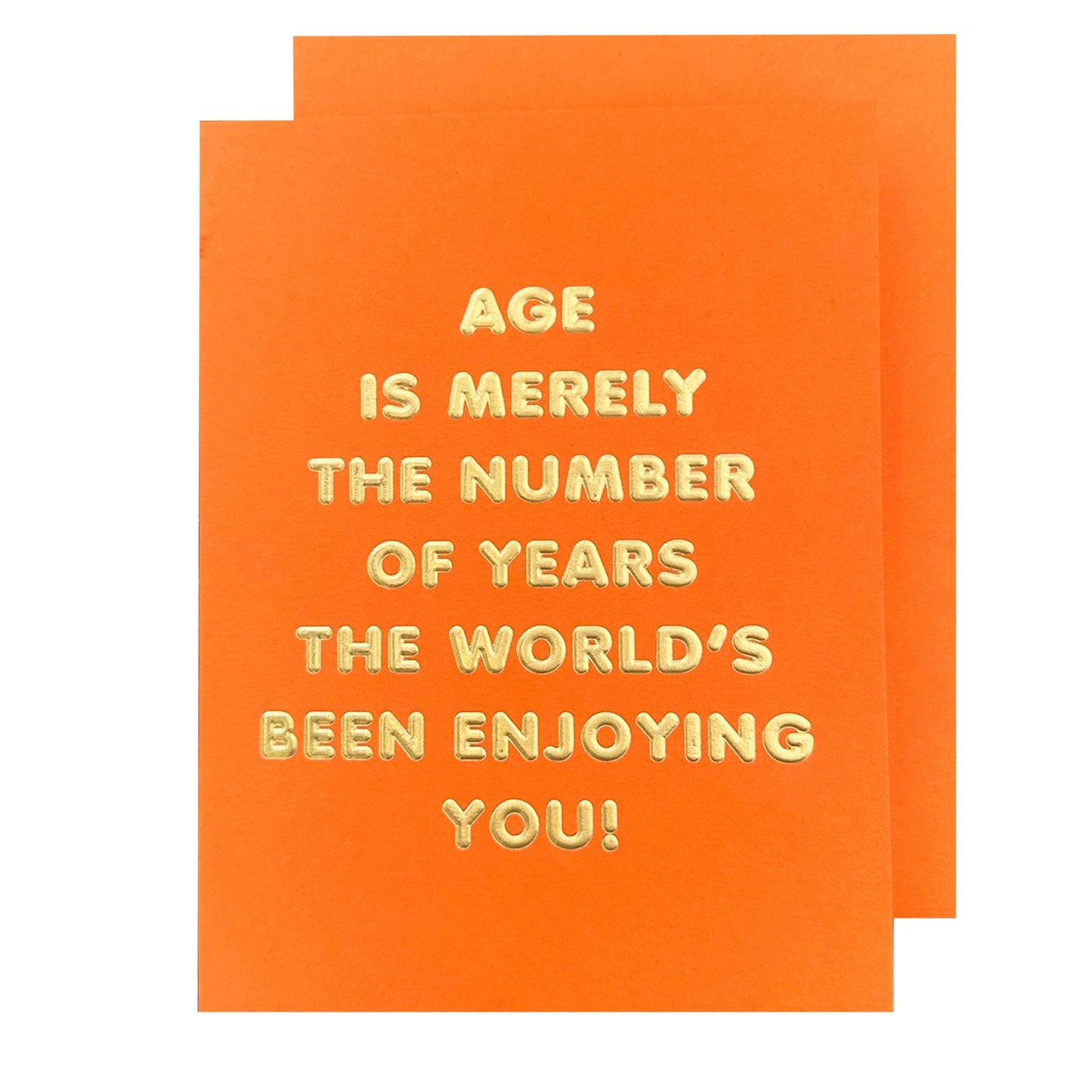 The Social Type - Age is a Number Birthday Card