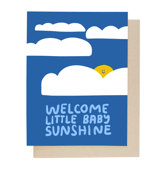 People I've Loved - Welcome Baby Sunshine Card