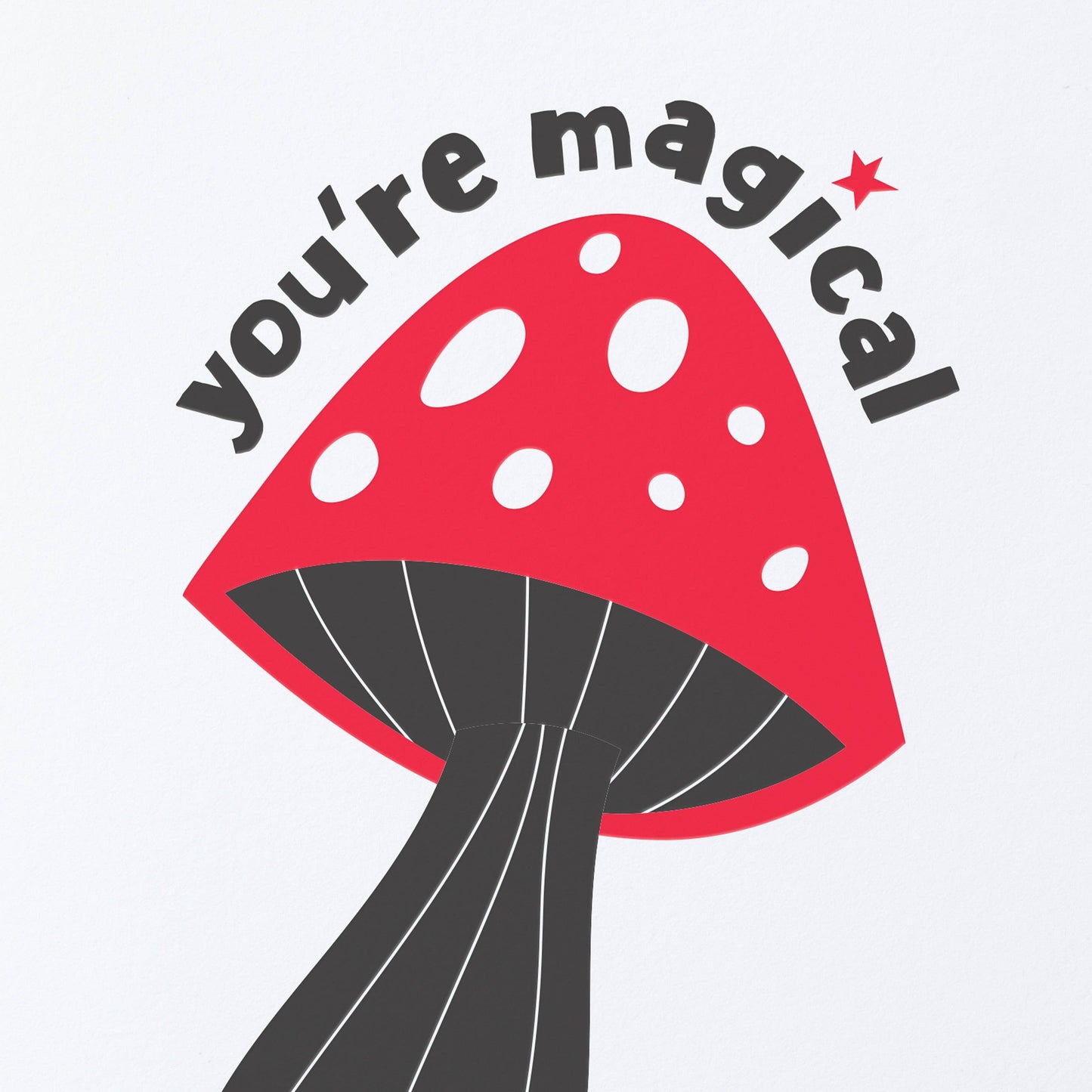 Sweet Bippy Press - Magical Mushroom Greeting Card