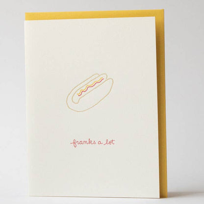 Albertine Press - Franks A Lot Greeting Card
