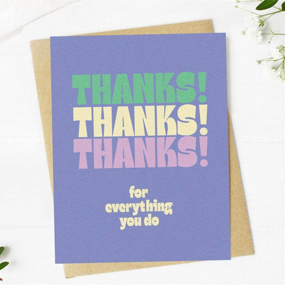 Big Moods - "Thanks Thanks Thanks" for everything you do