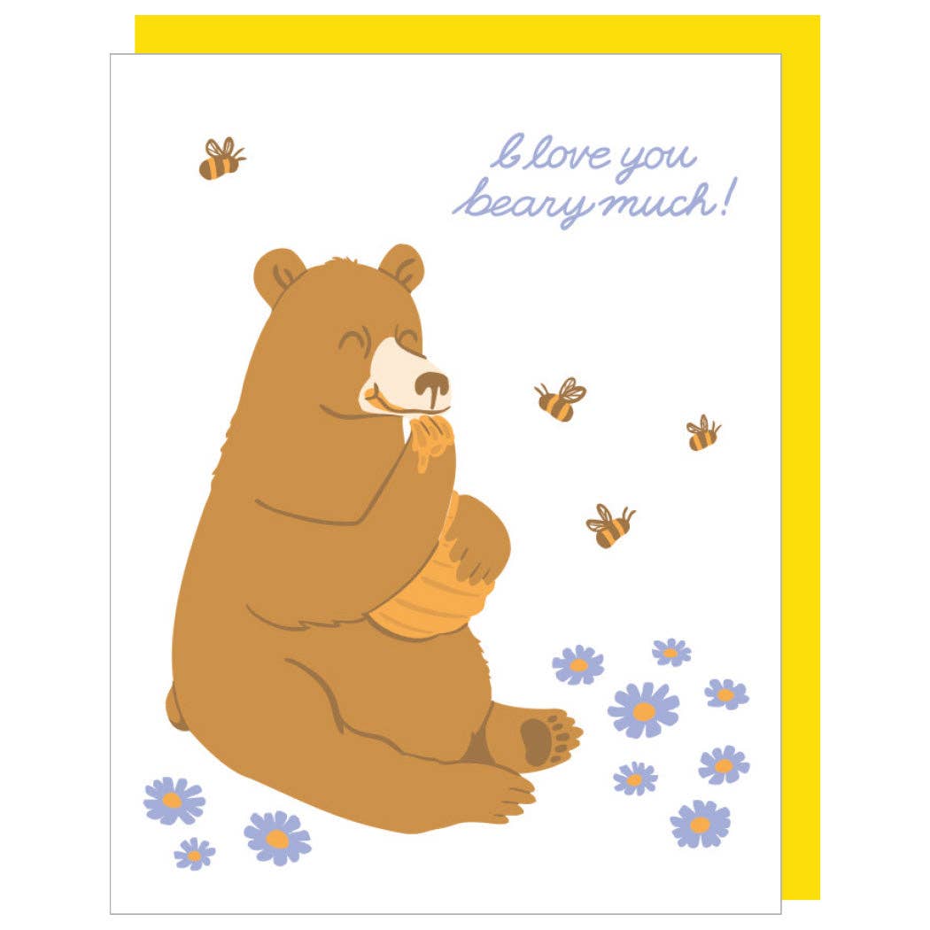 Smudge Ink - Bear Love Card
