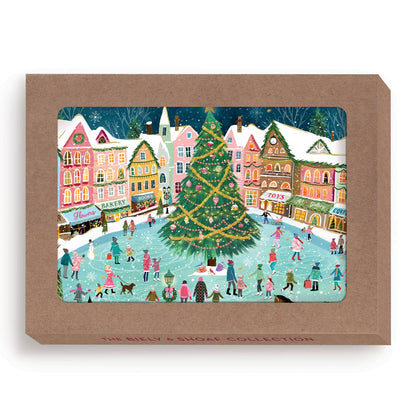 Biely & Shoaf - Christmas Town Boxed Holiday Cards - Set of 10