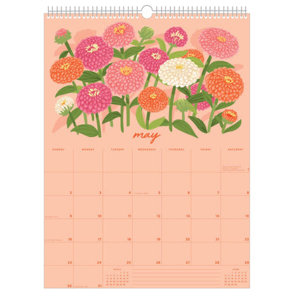 Smudge Ink - 2027 Walk in the Garden Wall Calendar