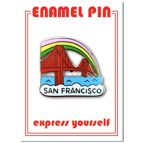 THE FOUND - San Francisco Golden Gate Bridge Pin