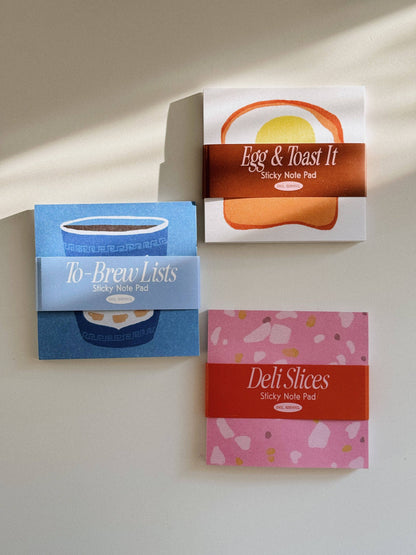 Mel Andrel - To-Brew List Sticky Notes