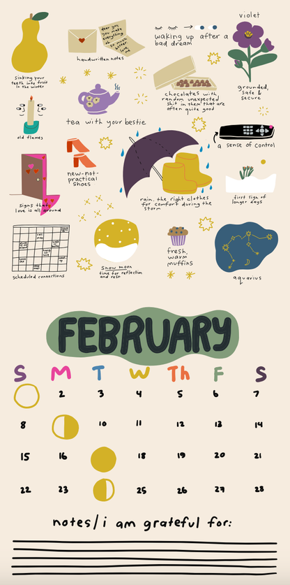 People I've Loved - 2026 Only Good Things 12-Month Wall Calendar - Case Pack 5