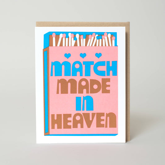 Lisa Congdon - Match Made in Heaven Love Card