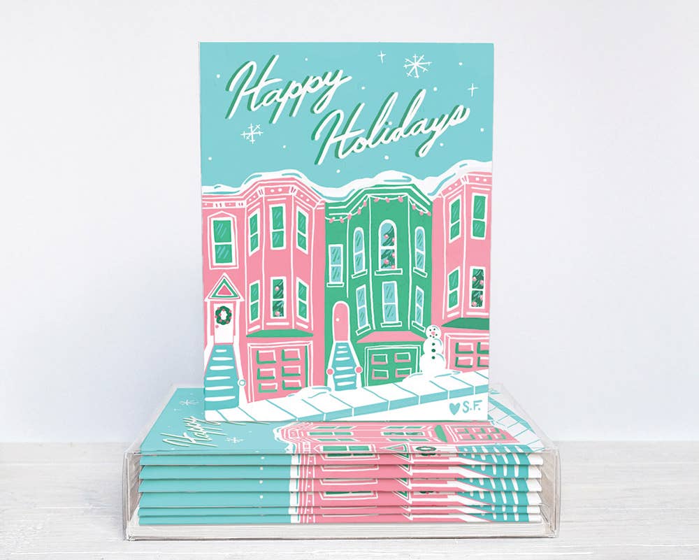Brenna Daugherty - San Francisco Holiday Houses card