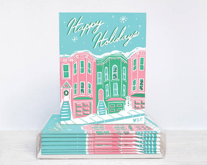 Brenna Daugherty - San Francisco Holiday Houses card