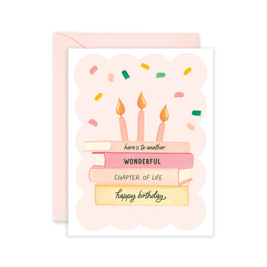 Isabella MG - Chapter of Life | Birthday Card for Book Lovers