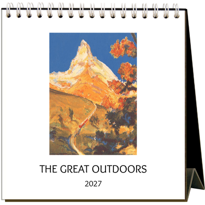 Found Image Press - The Great Outdoors 2027 Desk Calendar