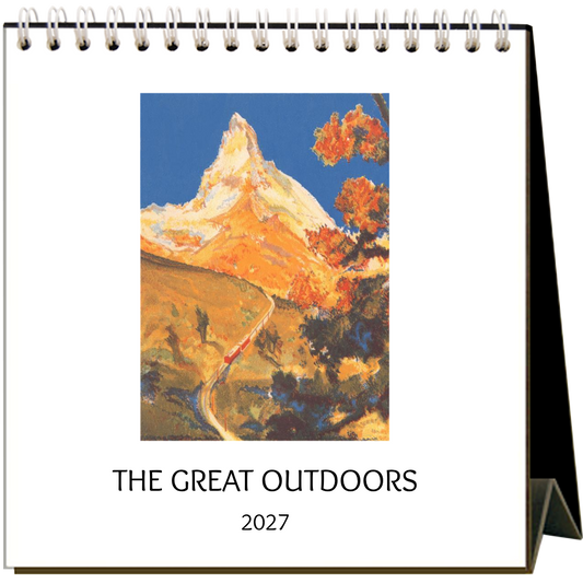 Found Image Press - The Great Outdoors 2027 Desk Calendar
