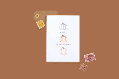 Line & Kind Paper -  Happy Thanksgiving
