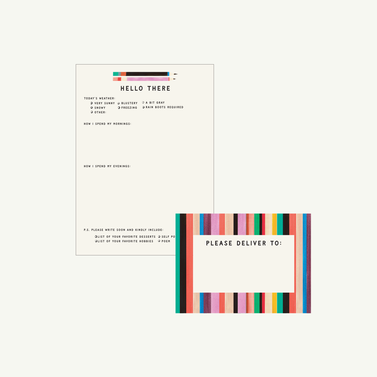 Mr. Boddington's Studio - NEWLY IMAGINED Grandparent Pen Pal Kit