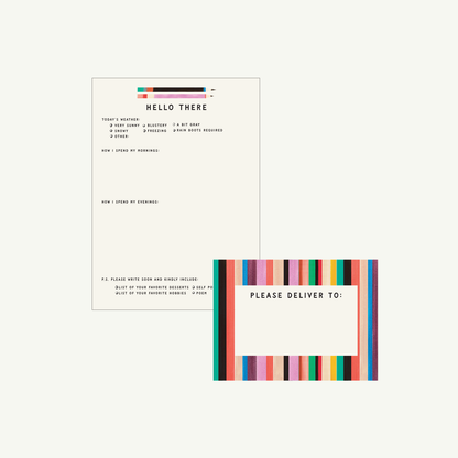 Mr. Boddington's Studio - NEWLY IMAGINED Grandparent Pen Pal Kit