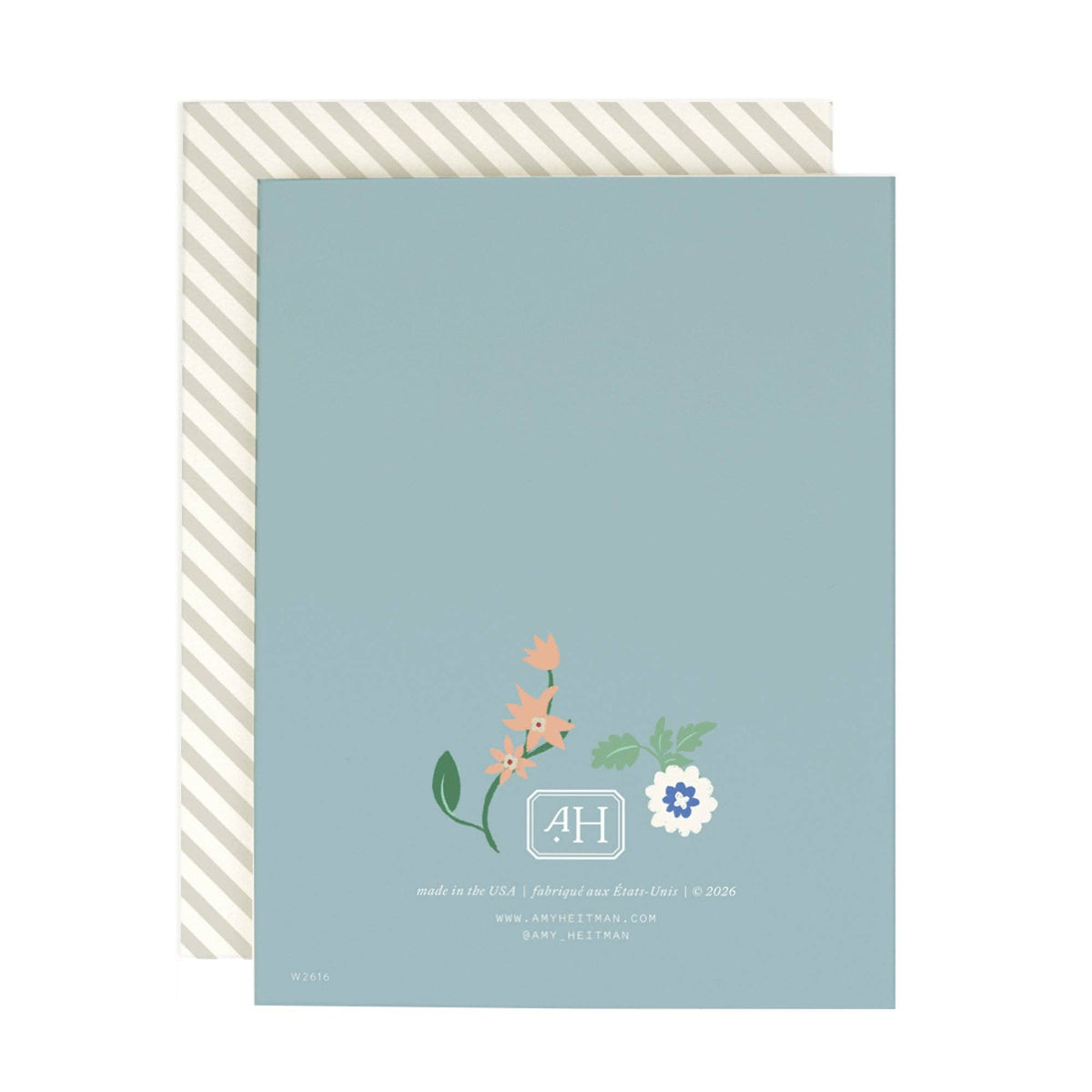 Amy Heitman - Happy Couple: Single card