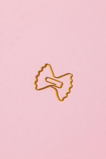 Mel Andrel - Pasta Paper Clip - Farfalle