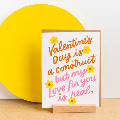Worthwhile Paper - Valentine's Day is a Construct Card