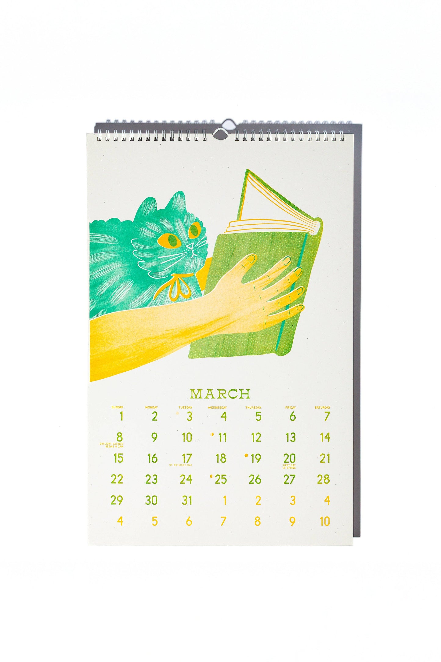 Bromstad Printing Co. - 2026 Risograph Wall Calendar - Butterfly Days