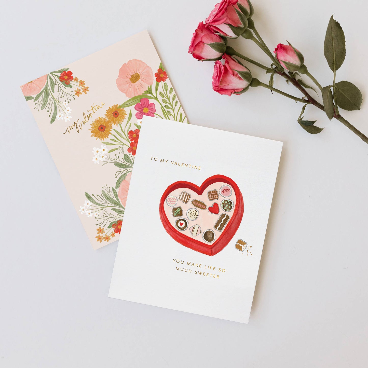 Ramona & Ruth - Valentine Garden Card