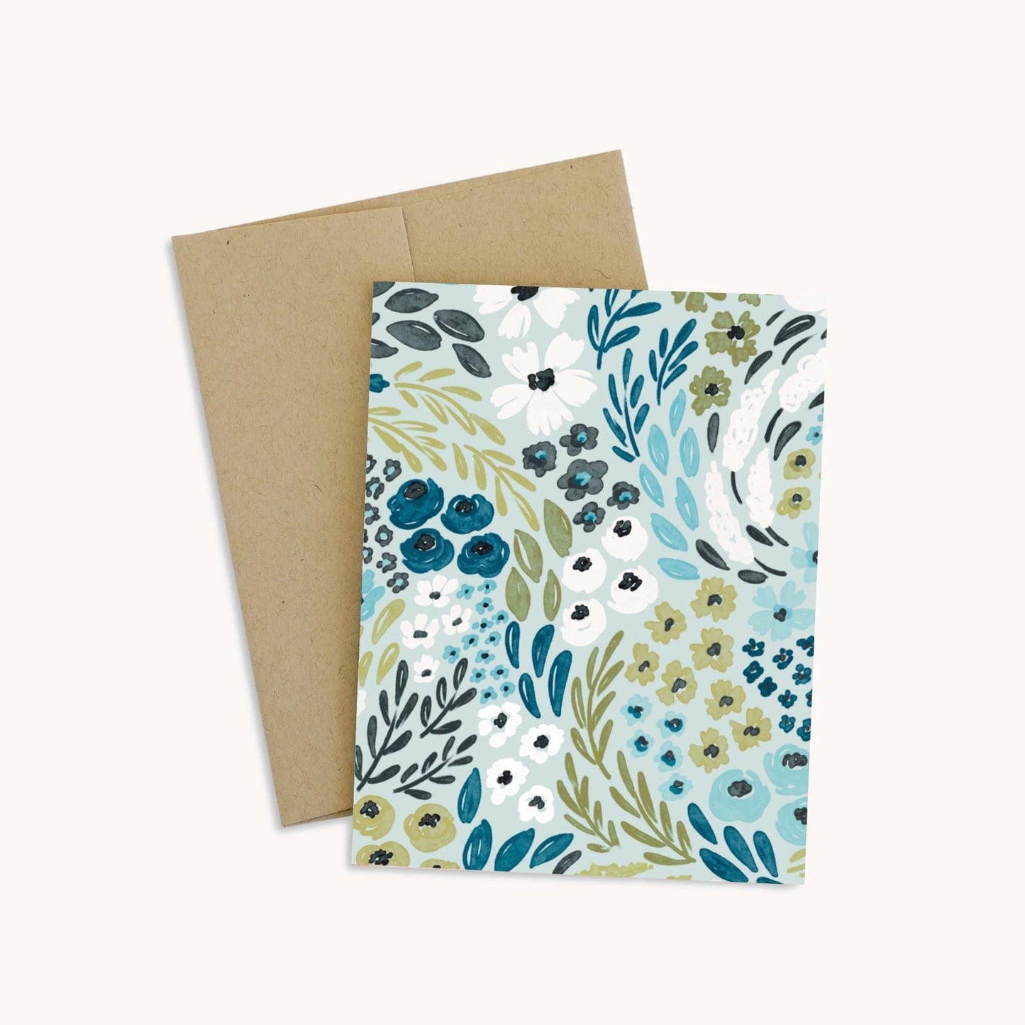 Elyse Breanne Design - Waterfall Floral Greeting Card