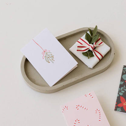 Ramona & Ruth - Mistletoe Holiday Mini Card