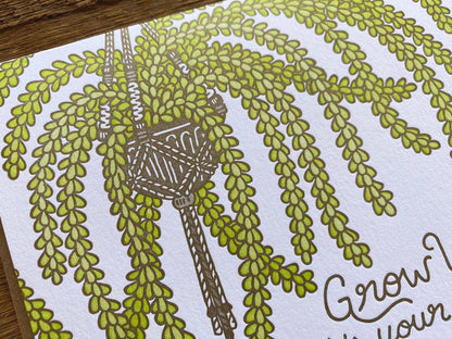 Noteworthy Paper & Press - Grow Wild Birthday Card