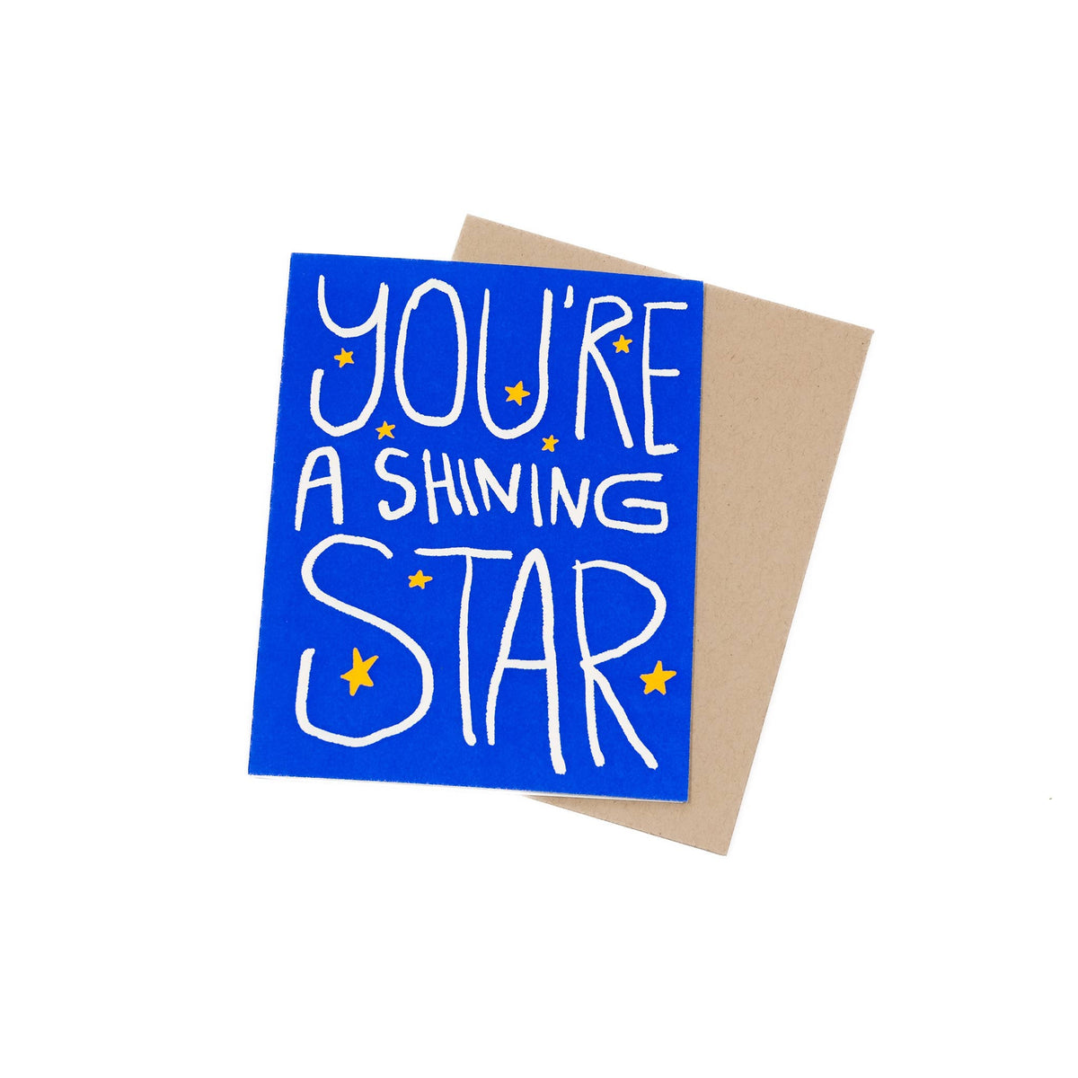 Gab Art & Design - You're a shining star - greeting card