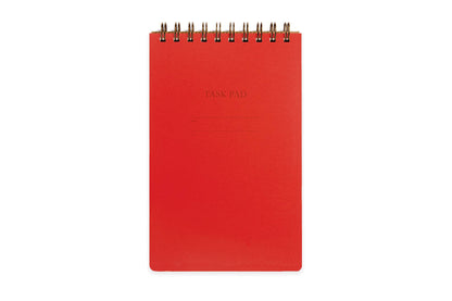 Shorthand Press - Task Pad Notebook - Warm Red